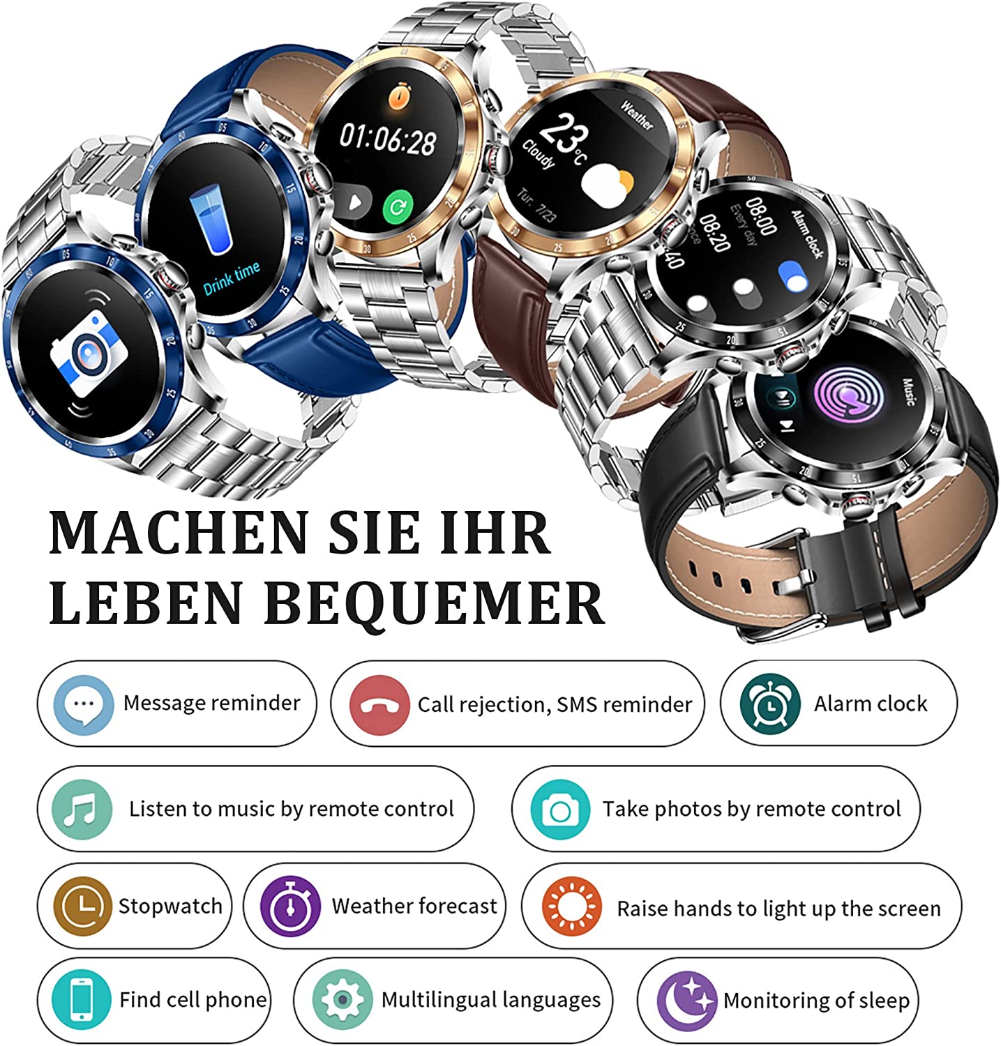 Manike NX1 Business Smartwatch Manike NX1 Business Smartwatch
